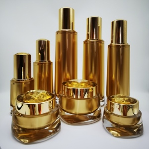 The Diamond Cap Series Acrylic Set Premium Skincare Containers