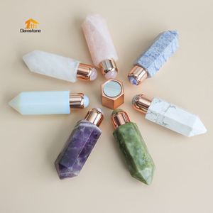 Gemstone Essential Oil Roller Perfume Gift Bottle
